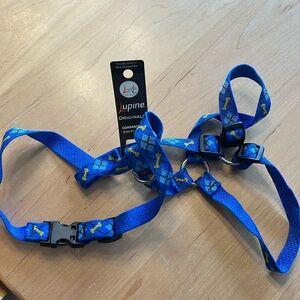 Lupine dog harness